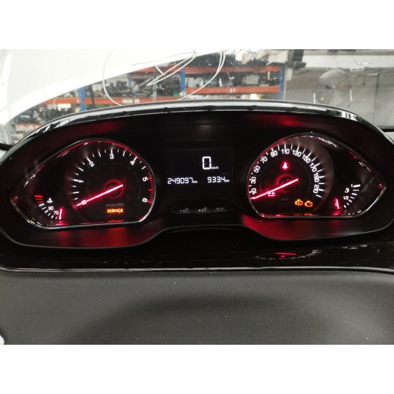 Recambio de cuadro instrumentos para peugeot 208 1.5 blue-hdi fap referencia OEM IAM   