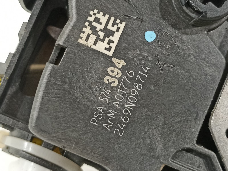 Recambio de cerradura puerta trasera derecha para citroën c5 berlina premier referencia OEM IAM 9136EH 9800618680 574394