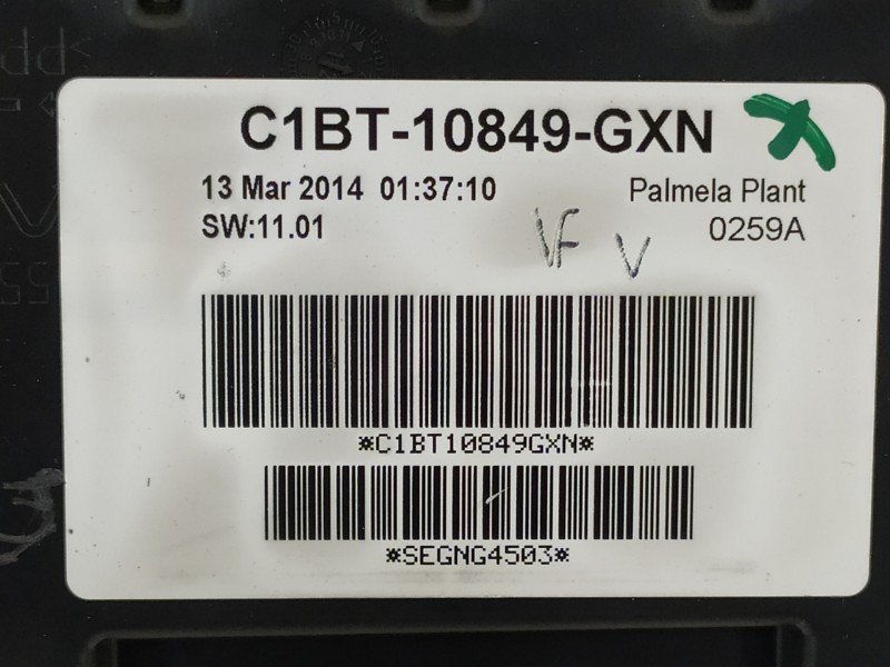 Recambio de cuadro instrumentos para ford fiesta (ccn) trend referencia OEM IAM C1BT10849GXN  