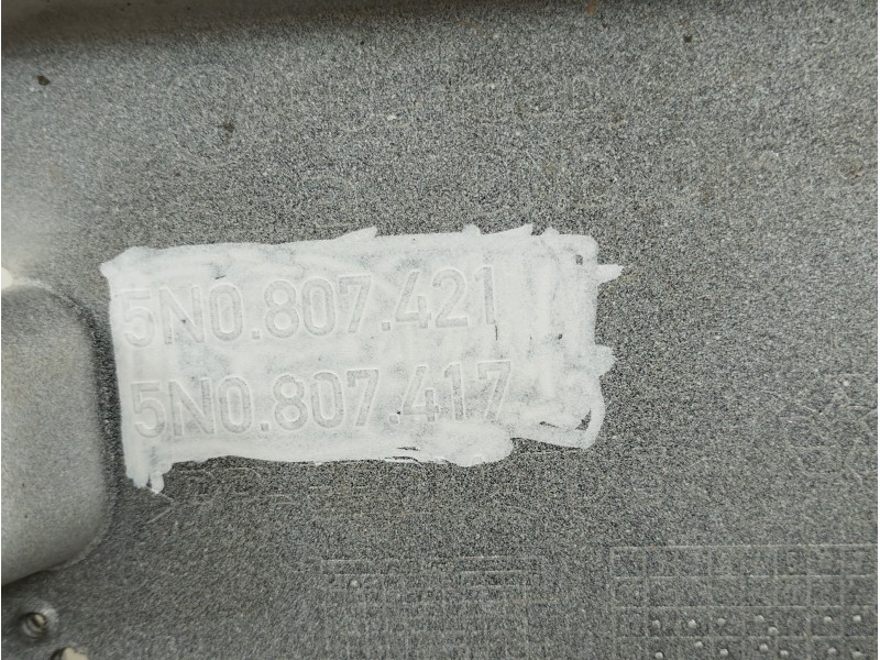 Recambio de paragolpes trasero para volkswagen tiguan (5n1) advance referencia OEM IAM 5N0807421  