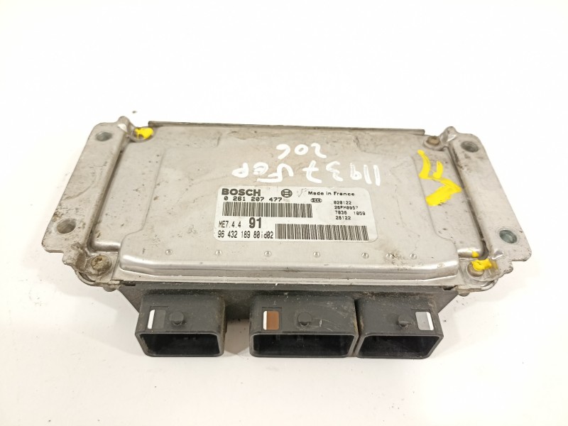 Recambio de centralita motor uce para peugeot 206 cc cc referencia OEM IAM 9643218980  