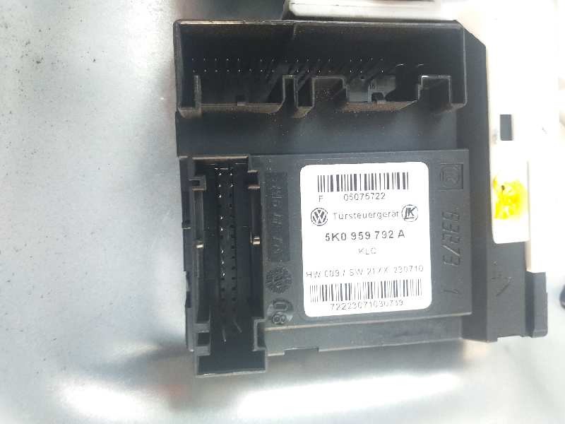 Recambio de elevalunas delantero derecho para volkswagen tiguan (5n1) advance referencia OEM IAM 5N0837730E 5N1971121AB 5N095970