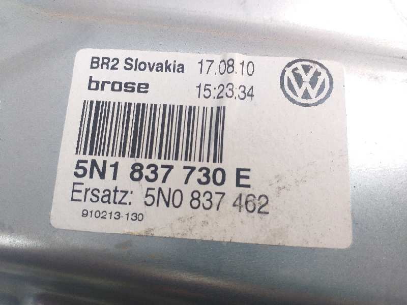 Recambio de elevalunas delantero derecho para volkswagen tiguan (5n1) advance referencia OEM IAM 5N0837730E 5N1971121AB 5N095970