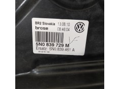 Recambio de elevalunas trasero izquierdo para volkswagen tiguan (5n1) advance referencia OEM IAM 5N0839729M 5N0959703D 5N0839461 2