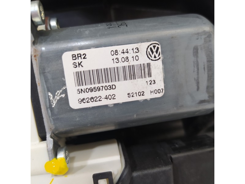 Recambio de elevalunas trasero izquierdo para volkswagen tiguan (5n1) advance referencia OEM IAM 5N0839729M 5N0959703D 5N0839461