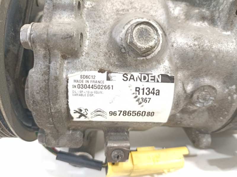 Recambio de compresor aire acondicionado para citroën berlingo cuadro x referencia OEM IAM 9678656080  