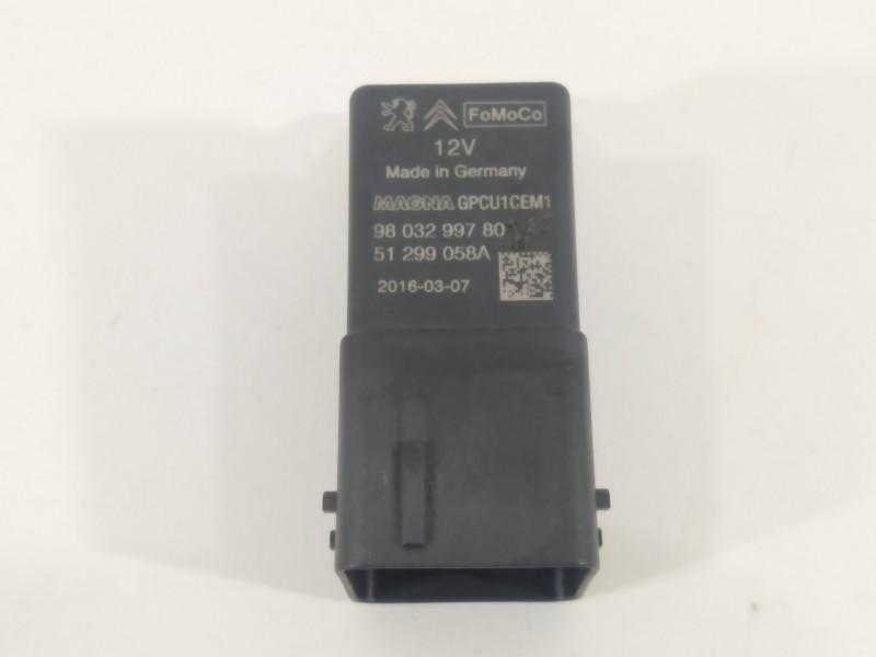 Recambio de caja precalentamiento para peugeot 308 active referencia OEM IAM 9803299780  