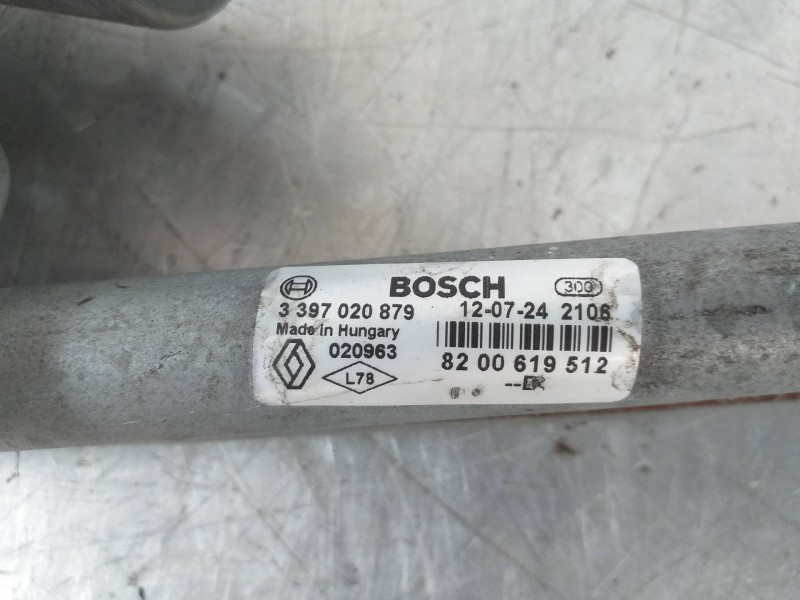 Recambio de motor limpia delantero para dacia duster ambiance 4x2 referencia OEM IAM 8200619512 3397020879 0390241544