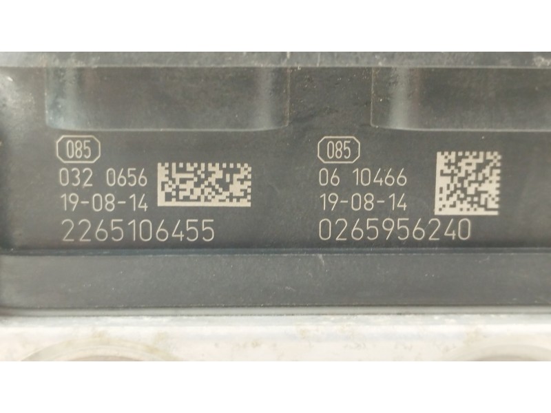 Recambio de abs para opel crossland x design line referencia OEM IAM 9834565080 93487145 0265956240