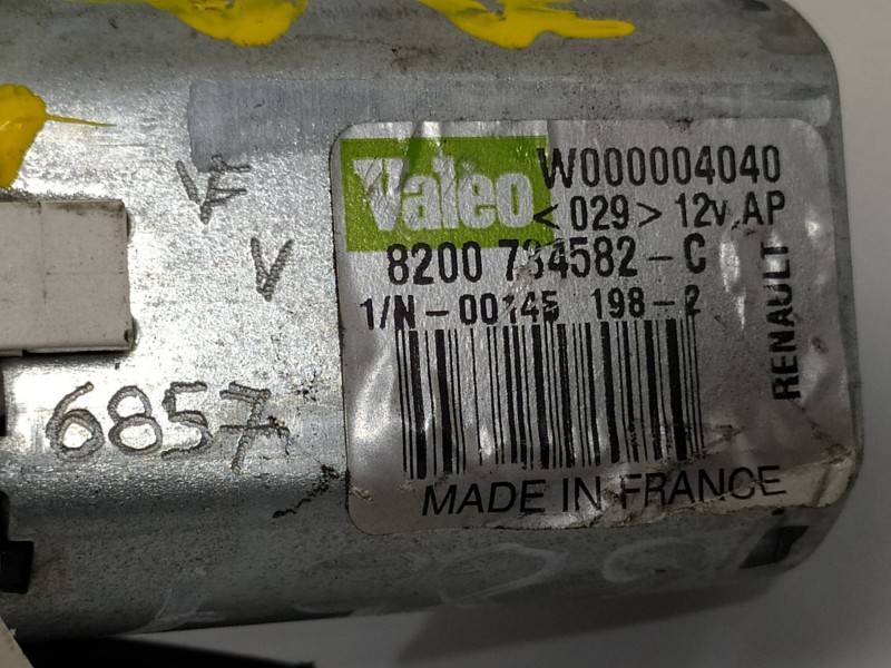 Recambio de motor limpia trasero para dacia duster ambiance 4x2 referencia OEM IAM 8200734582  