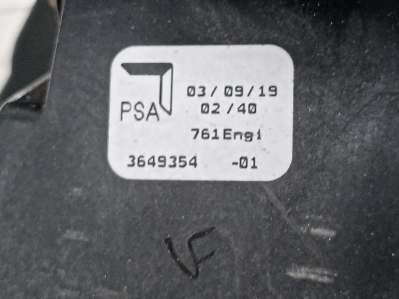 Recambio de palanca cambio para opel crossland x design line referencia OEM IAM 3649354  