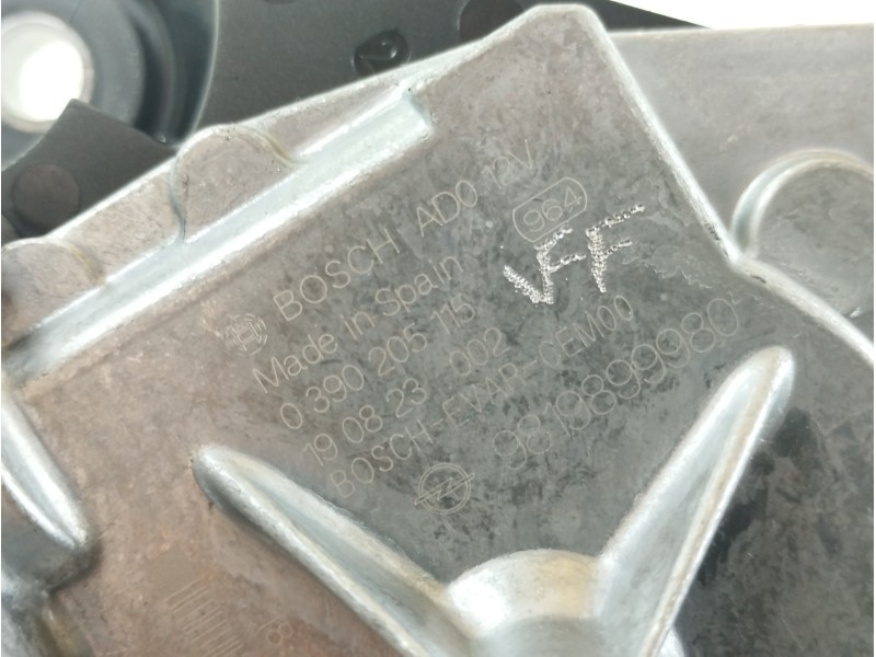 Recambio de motor limpia trasero para opel crossland x design line referencia OEM IAM 9819899980 0390205115 