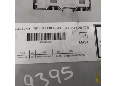 Recambio de sistema audio / radio cd para citroën c4 berlina cool referencia OEM IAM 966640307701   2