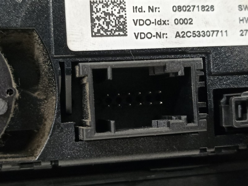 Recambio de mando climatizador para bmw serie 3 berlina (e90) 320d referencia OEM IAM 64119182287 64119199260 