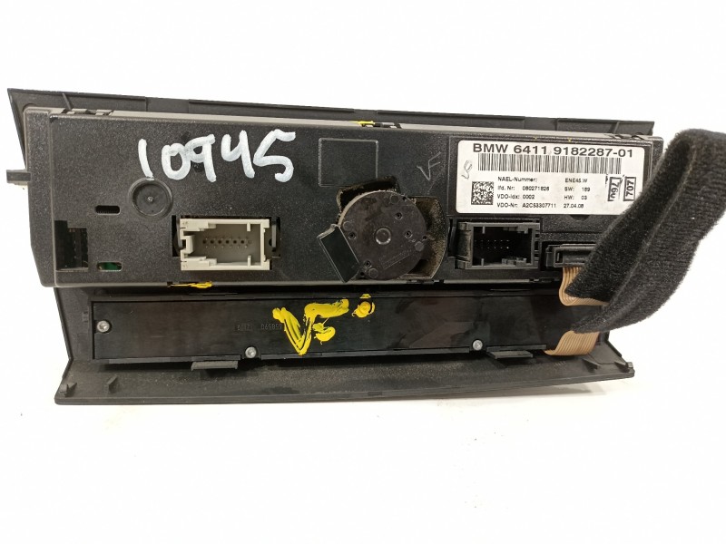 Recambio de mando climatizador para bmw serie 3 berlina (e90) 320d referencia OEM IAM 64119182287 64119199260 