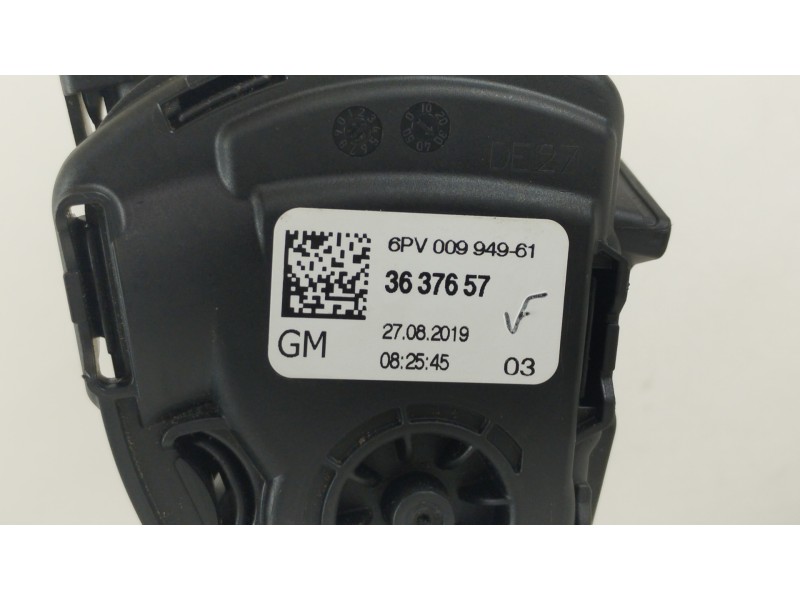 Recambio de potenciometro pedal para opel crossland x design line referencia OEM IAM 3637657  