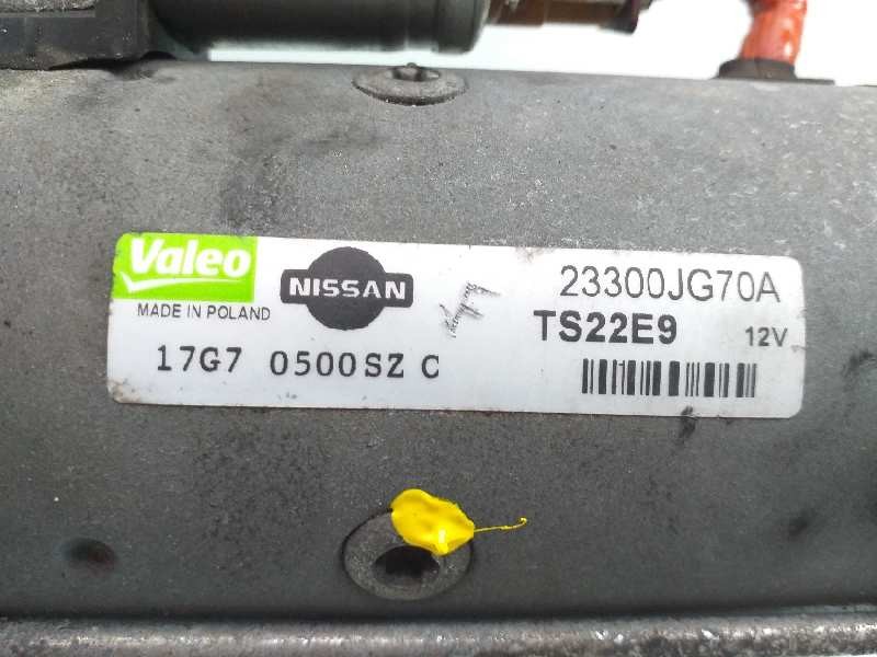 Recambio de motor arranque para nissan qashqai (j10) acenta referencia OEM IAM 23300JG70A TS22E9 