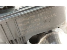 Recambio de caja mariposa para opel crossland x design line referencia OEM IAM 9801942080 44GTE4P  2