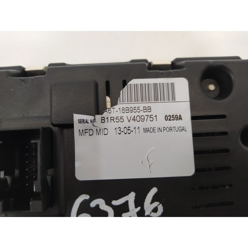 Recambio de pantalla multifuncion para ford fiesta (cb1) 1.6 tdci cat referencia OEM IAM 8A6T18B955BB  