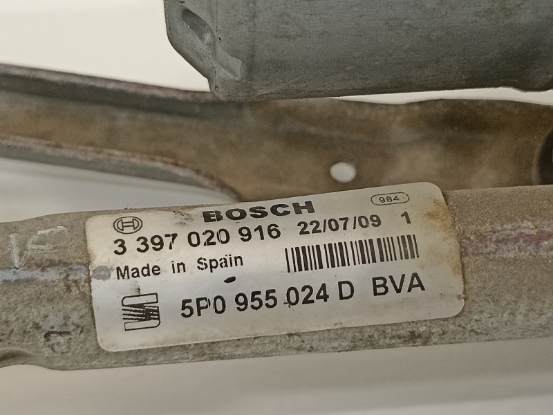 Recambio de motor limpia delantero para seat altea xl (5p5) freetrack referencia OEM IAM 5P0955024D 3397020916 5P0955120B