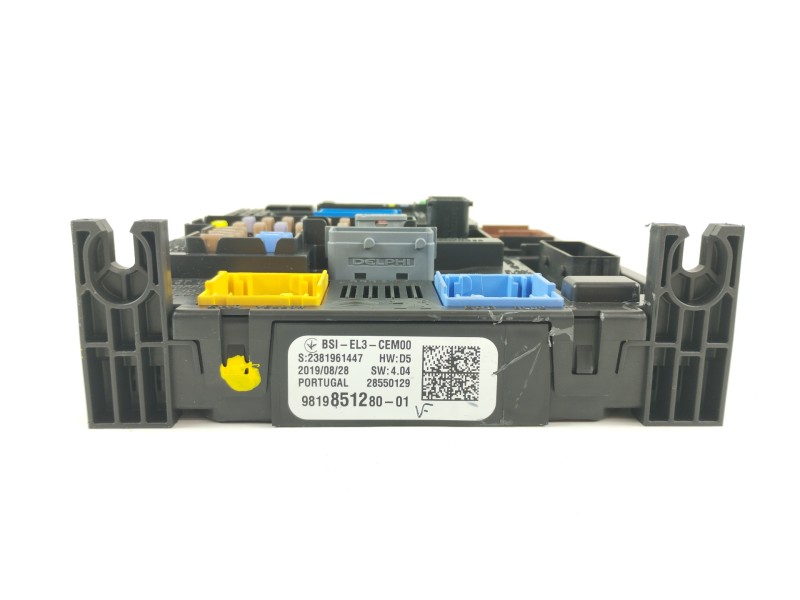Recambio de caja reles / fusibles para opel crossland x design line referencia OEM IAM 9819851280 BSIEL3 28550129
