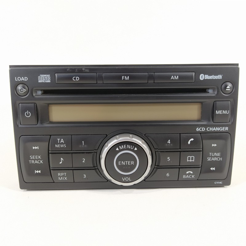 Recambio de sistema audio / radio cd para nissan qashqai (j10) acenta referencia OEM IAM 28185JD400  