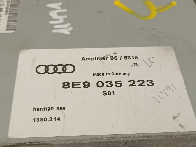 Recambio de amplificador para audi a4 avant (8e) 1.9 tdi (96kw) referencia OEM IAM 8E9035223  