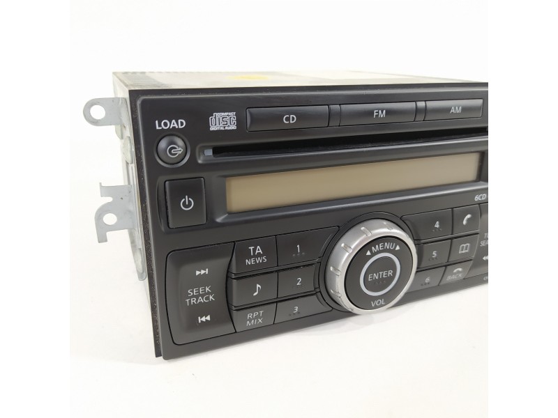 Recambio de sistema audio / radio cd para nissan qashqai (j10) acenta referencia OEM IAM 28185JD400  