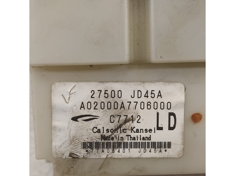 Recambio de mando climatizador para nissan qashqai (j10) acenta referencia OEM IAM 27500JD45A  