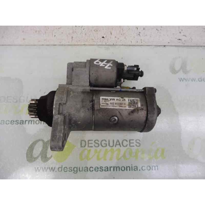 Recambio de motor arranque para volkswagen polo (6c1) advance bluemotion referencia OEM IAM 02Z911021C  