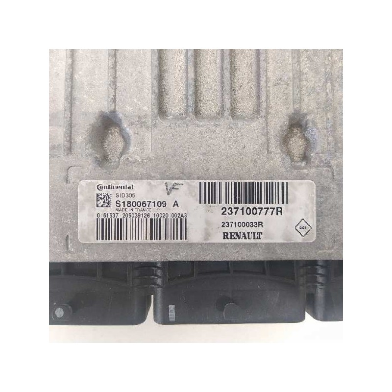 Recambio de centralita motor uce para renault megane iii sport tourer dynamique referencia OEM IAM 237100777R S180067109A 