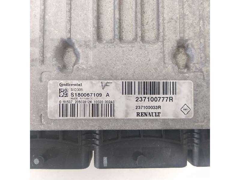 Recambio de centralita motor uce para renault megane iii sport tourer dynamique referencia OEM IAM 237100777R S180067109A 