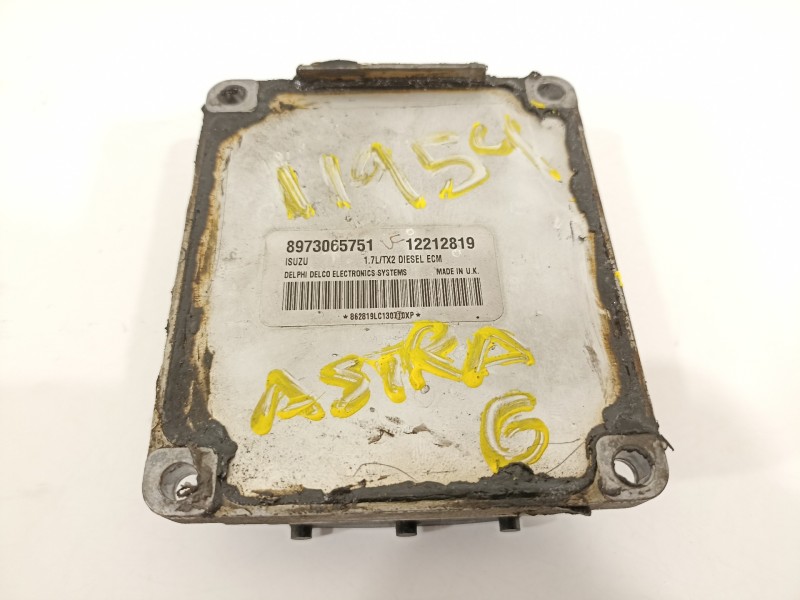 Recambio de centralita motor uce para opel astra g berlina club referencia OEM IAM 12212819 897065751 