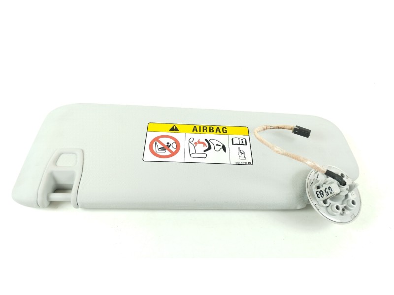 Recambio de parasol derecho para opel crossland x design line referencia OEM IAM 39048970  