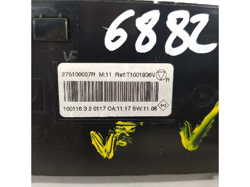 Recambio de mando climatizador para renault megane iii sport tourer dynamique referencia OEM IAM 275100007R  