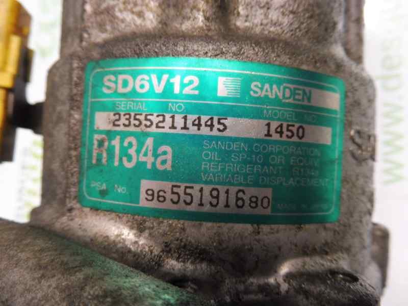 Recambio de compresor aire acondicionado para citroën c3 hdi 70 sensodrive premier referencia OEM IAM 9655191680 2355211445 