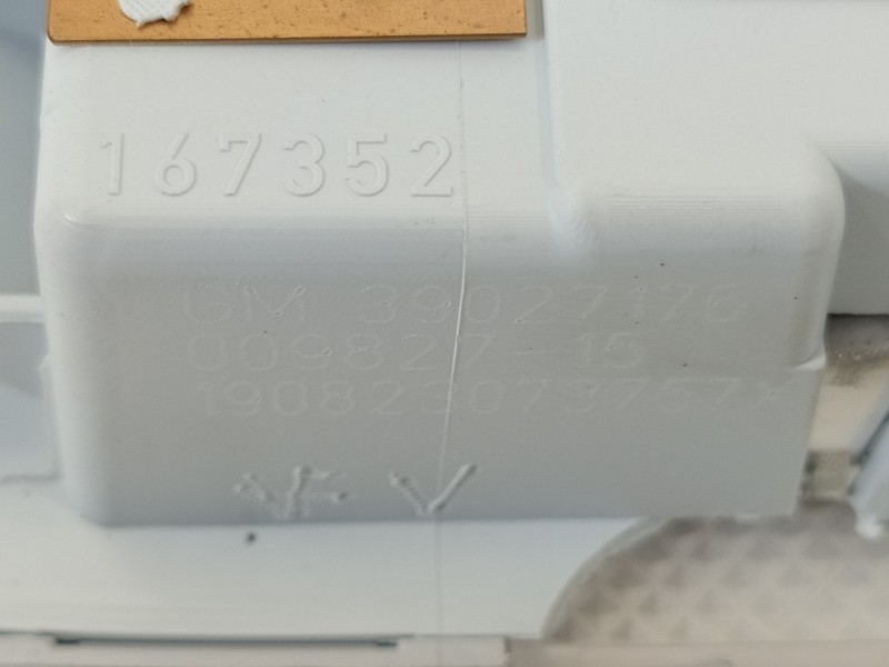 Recambio de luz interior para opel crossland x design line referencia OEM IAM 39027176 39027175 