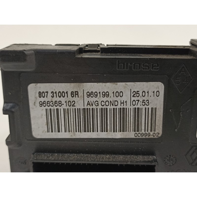 Recambio de motor elevalunas delantero izquierdo para renault megane iii sport tourer dynamique referencia OEM IAM 807310016R  