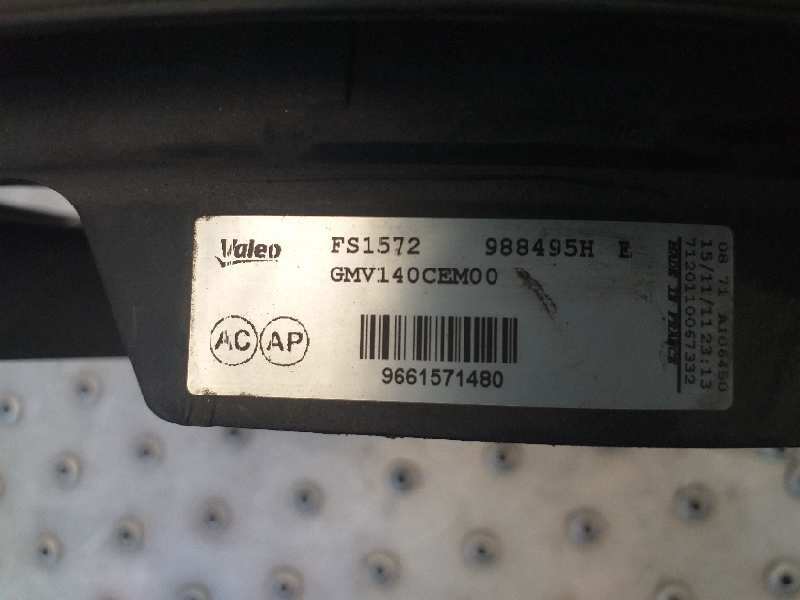 Recambio de electroventilador para peugeot 308 active referencia OEM IAM 9661571480  