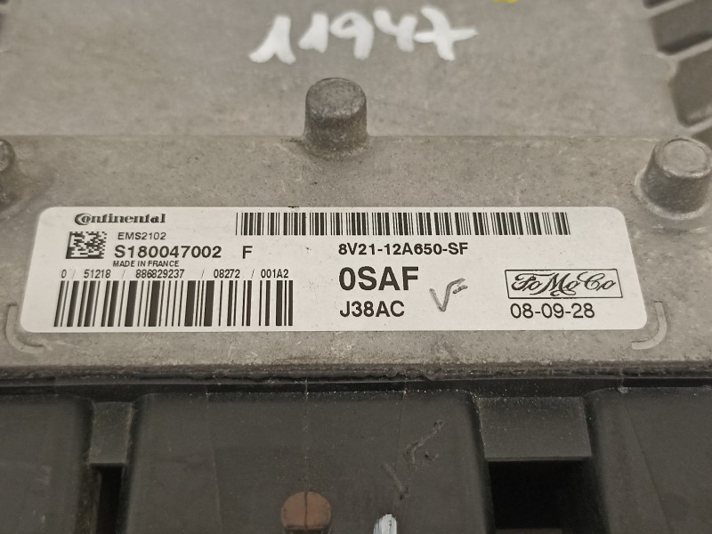 Recambio de centralita motor uce para ford fiesta (cb1) ambiente referencia OEM IAM 8V2112A650SF  