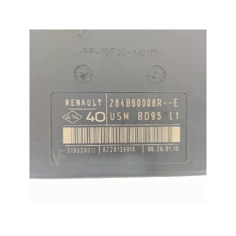 Recambio de caja reles / fusibles para renault megane iii sport tourer dynamique referencia OEM IAM 284B60008R 519339311 8226136