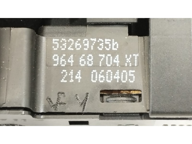 Recambio de mando elevalunas delantero izquierdo para peugeot 407 sw st sport referencia OEM IAM 96468704XT  