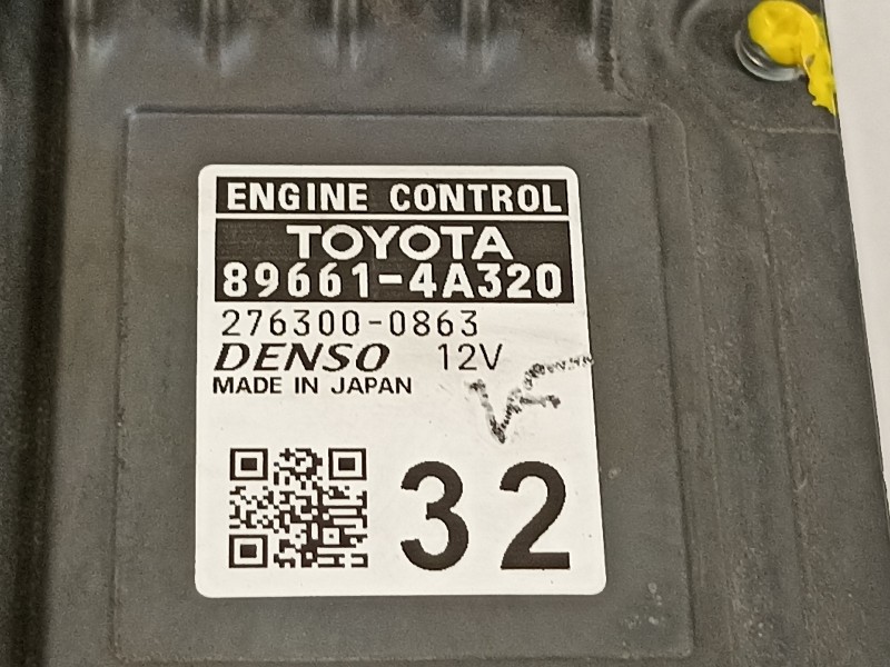 Recambio de centralita motor uce para toyota rav 4 advance hybrid referencia OEM IAM 896614A320 2763000863 
