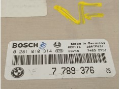 Recambio de centralita motor uce para bmw x5 (e53) 3.0d referencia OEM IAM 13617789376 0281010314 7789376 2