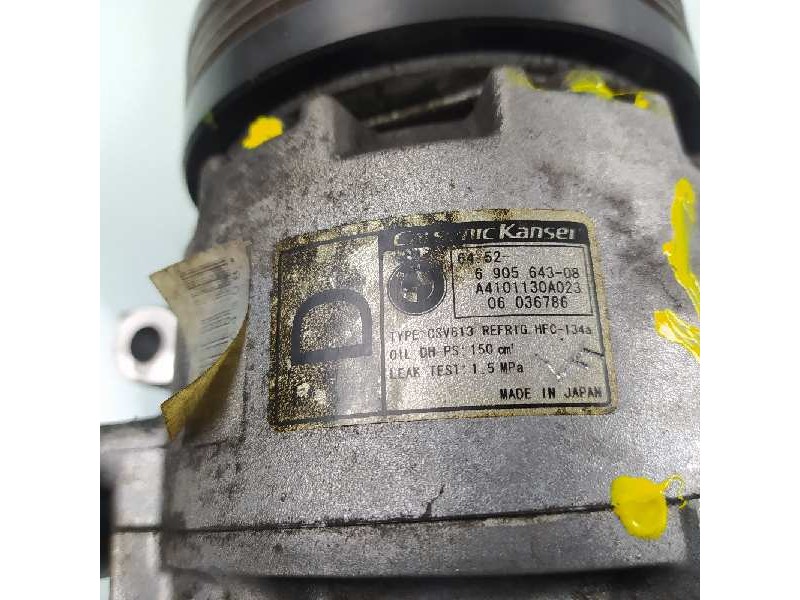 Recambio de compresor aire acondicionado para bmw x3 (e83) 2.0d referencia OEM IAM 6452690564308 A4101130A023 