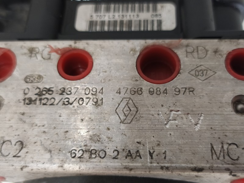 Recambio de abs para opel movano b kasten/combi gka l2h3 3,3t referencia OEM IAM 476608497R 0265237094 