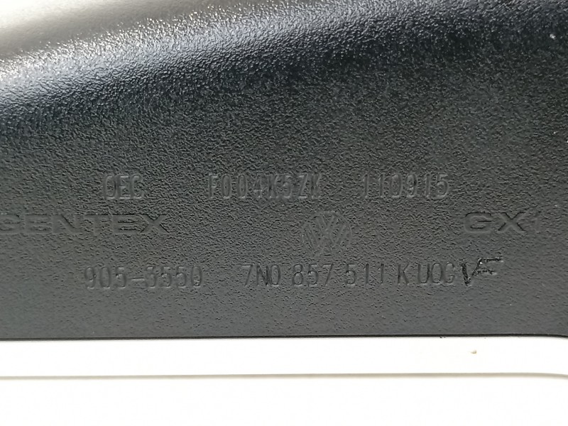 Recambio de espejo interior para volkswagen cc (358) basis bluemotiontech referencia OEM IAM 7N0857511K  