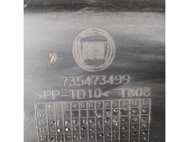 Recambio de paragolpes trasero para fiat doblo ii cargo (263) furgón sx maxi referencia OEM IAM 735473499  