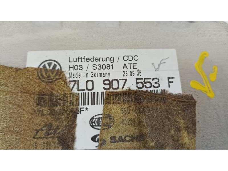 Recambio de centralita cambio automatico para volkswagen touareg (7la) tdi v6 referencia OEM IAM 7L0907553F  