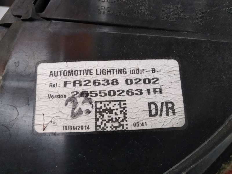 Recambio de piloto trasero derecho para renault clio iv technofeel referencia OEM IAM 265502631R  